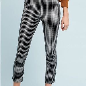 Anthropologie Essentials Slim Trouser Cropped